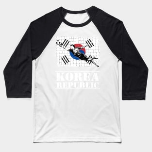 Korea Republic Soccer Supporter Goalkeeper Shirt Baseball T-Shirt